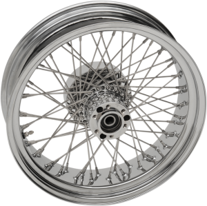 Wheel Assemblies Laced 60-spoke Rear Chrome Silver
