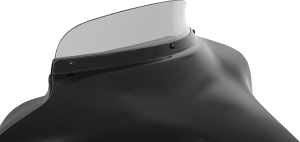 Batwing Spoiler Windshield Clear, Gray