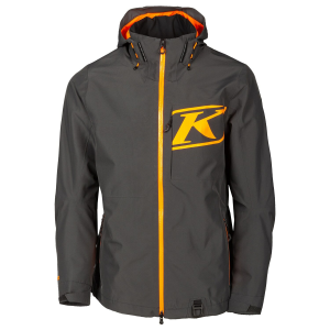 Geaca Snowmobil Klim Powerxross Non-Insulated Gri Inchis/Portocaliu 2XL, 1, nordicamoto.ro