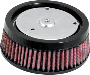 High Flow Air Filter Black, Red