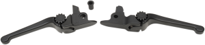 Anthem Adjustable Lever Set For Harley Models Black