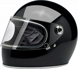 Gringo S Full Face Helmet Gloss Black Large Black L +, 1, nordicamoto.ro