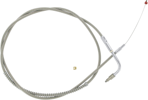 Stainless Steel Throttle/idle Cable Silver