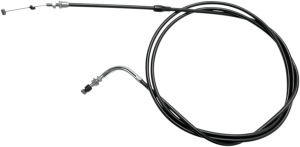Black Vinyl Throttle Cable Black