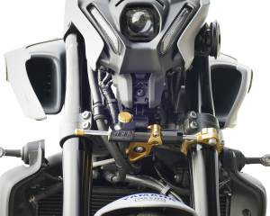 Steering Damper Mounting Kit Black