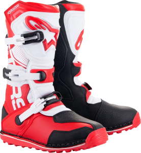 Alpinestars Tech-T csizma, fekete/piros/fehér, 45,5, 1, nordicamoto.ro