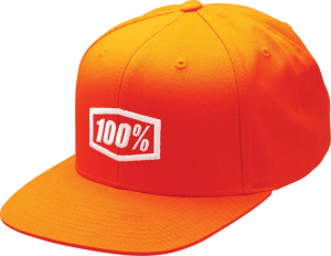 Sapca 100% Icon Snapback narancssárga