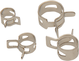 Spring Clamps Silver