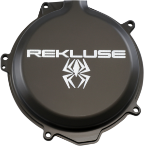Clutch Cover Black, Anodized