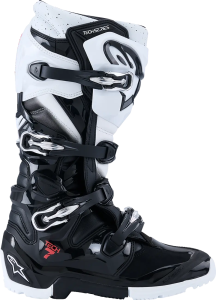 Alpinestars Tech 7 Enduro csizma, fekete/fehér, 45,5, 4, nordicamoto.ro