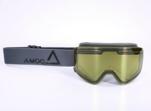 AMOQ Vision motoros szán szemüveg – szürke Scuro/Nero/Giallo, nordicamoto.ro