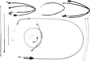 Sterling Chromite Ii® Designer Handlebar Installation Kit Silver, 2, nordicamoto.ro
