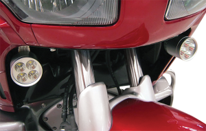 Fairing Mounted Led Driving Lights Silver, 1, nordicamoto.ro