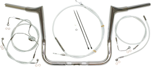 1-1/4(r) Viking Handlebar Installation Kit Black