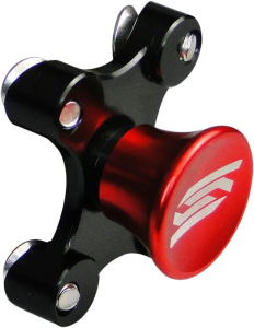 Launch Control Replacement Button Anodized, Red, 1, nordicamoto.ro