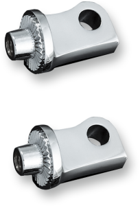 Male-mount Footpeg Adapters For Xl Chrome