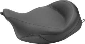 Super Wide Solo Vinyl Seat Black