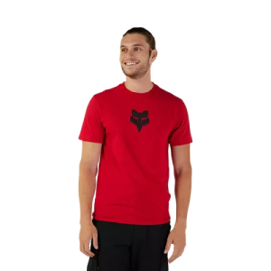 Fox HEAD SS PREM piros, L-es méretű póló, 2, nordicamoto.ro