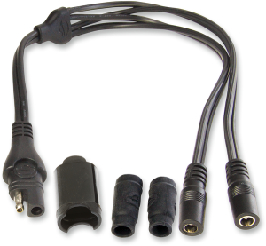 Y-splitter Black, 1, nordicamoto.ro