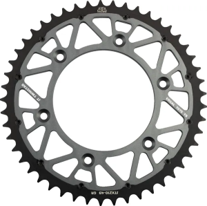 JT SPROCKETS Twinstar hátsó lánckerék, grafit színű , nordicamoto.ro