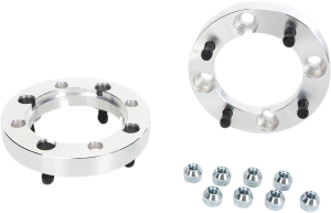 Wide Tracs Atv Wheel Spacer Silver