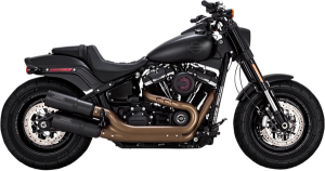 Hi-output Slip-on Mufflers Black, 2, nordicamoto.ro