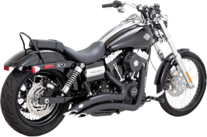 Big Radius 2:2 Exhaust System Black