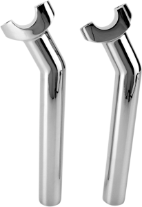 Forged Aluminum Handlebar Riser Silver