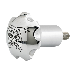 Choke Knob Chrome, 2, nordicamoto.ro