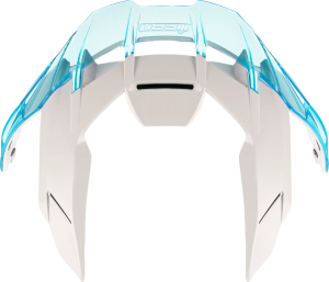 ICON Ultraflite sisakspoiler, fehér 