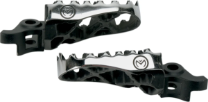 MOOSE RACING hibrid lábtartók, fekete, 1, nordicamoto.ro