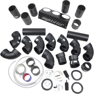Atv Snorkel Kit Black, Silver