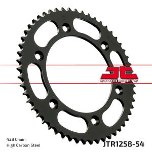 JT SPROCKETS hátsó lánckerék, természetes színű 
