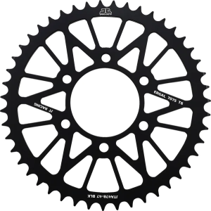 JT SPROCKETS Racelite alumínium hátsó lánckerék, fekete, 1, nordicamoto.ro