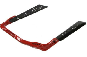 Skinz Next Level Rear Bumper Black/Red 2016- Polaris Axys