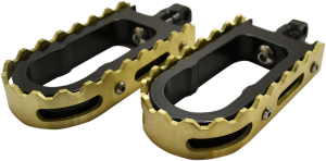 Bmx Footpegs Brass, Black, 1, nordicamoto.ro