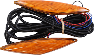 Amber Led Marker Lights Amber, 2, nordicamoto.ro