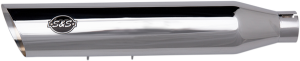 Slash Cut Ec Slip-on Mufflers Black