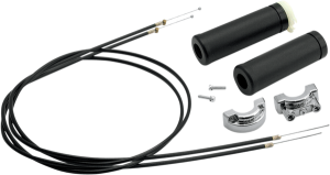 Universal Throttle Assembly Kit Black 