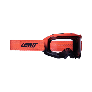 Leatt Velocity 4.0 védőszemüveg, átlátszó lencse/korall, nordicamoto.ro