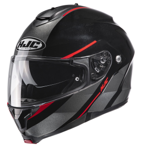 Casca HJC C91 Tero Rosu Fluo M, 2, nordicamoto.ro