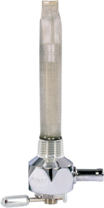 Power-flo Fuel Valve Chrome, 1, nordicamoto.ro