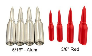 Skinz Shop tools Ski Alignment Bullets Red
