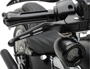 Slotted Wide Blade Lever Set Black