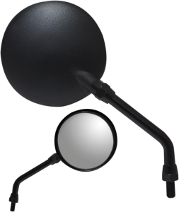 Round Mirror Black