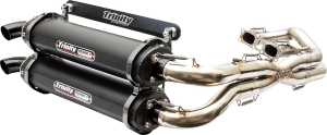 Stage 5 Dual Exhaust System Black, 3, nordicamoto.ro