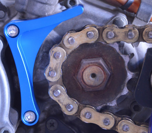 Case Saver/sprocket Cover Kit Blue