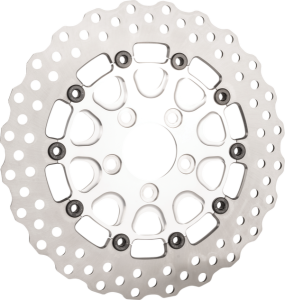 Brake Rotors Silver, 2, nordicamoto.ro