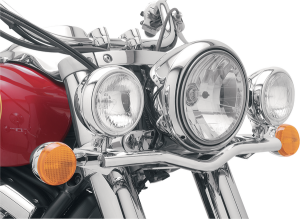 Lightbar With Spotlight Chrome, 2, nordicamoto.ro