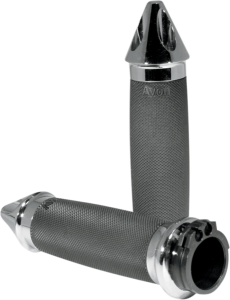 Custom Spike End Grips Black